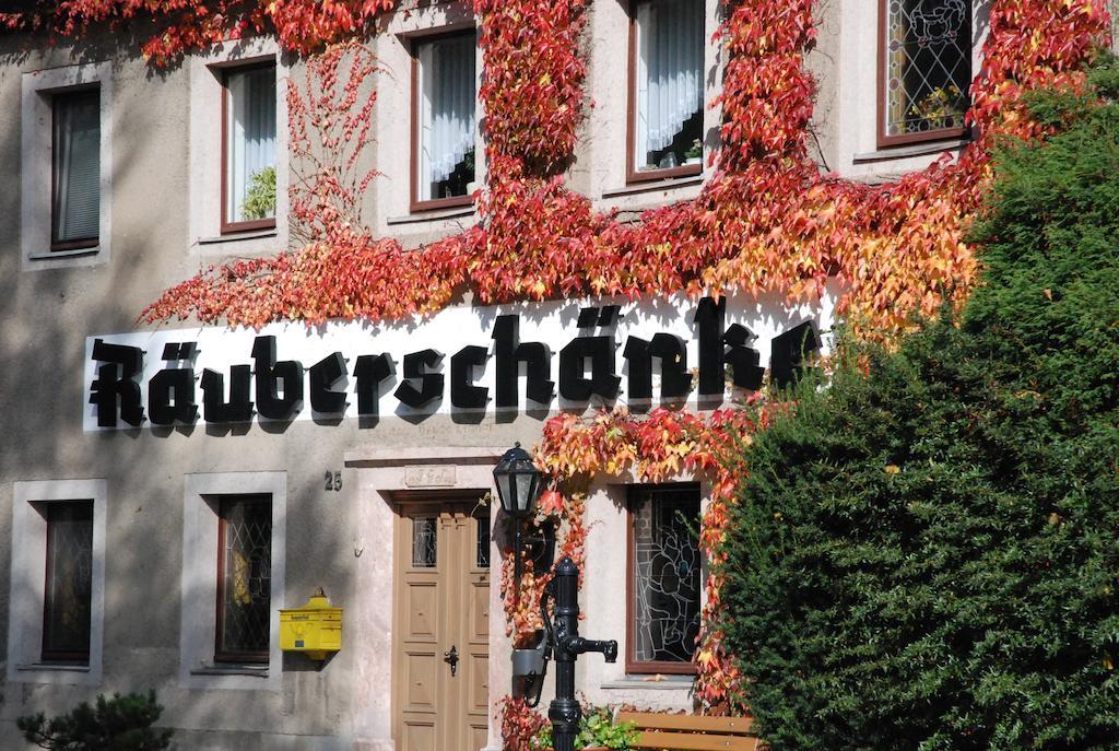 Hotel Raeuberschaenke Oederan Exterior foto